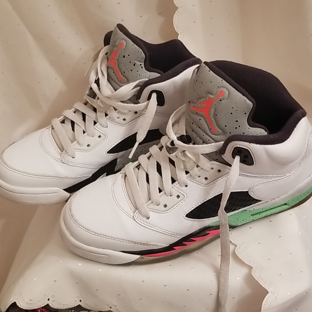 Air Jordan 5 Retro Poison Green